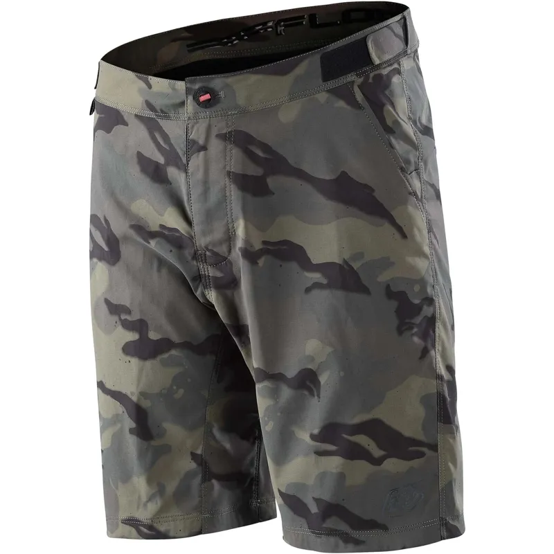 Troy Lee Designs Flowline Shifty Shorts Shell Only No Liner Camo
